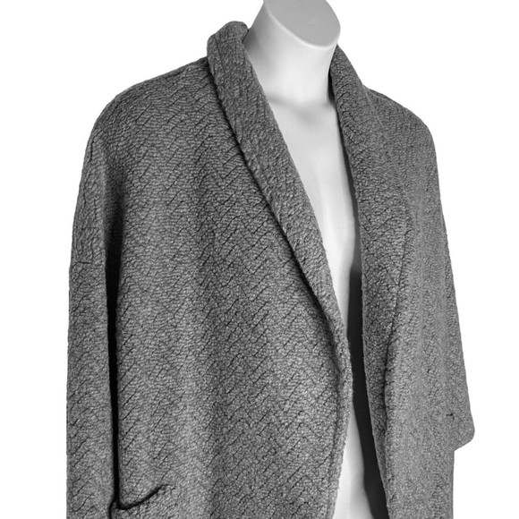 Philosphy Open Chunky Knit Cardigan Sweater Wool Look - Picture 2 of 7